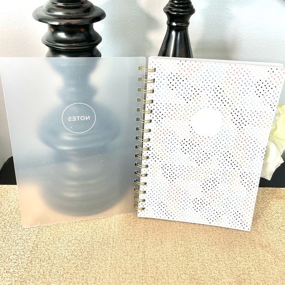 NWT Colorful Polka Dot Gratitude Notebook/Journal Notepad Stationery Bundle - Picture 7 of 8